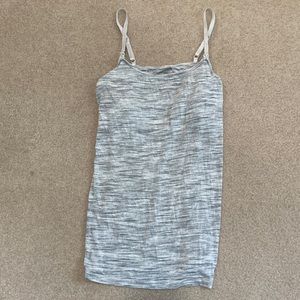 Motherhood Maternity Gray Built in Nursing Tank - size M